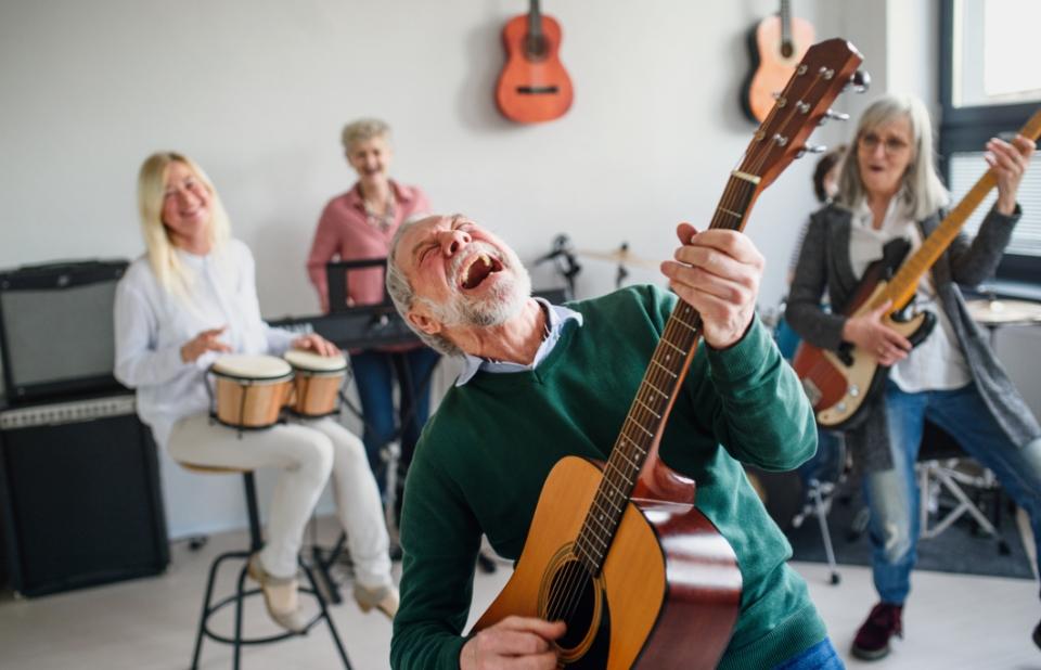 gra na gitarze